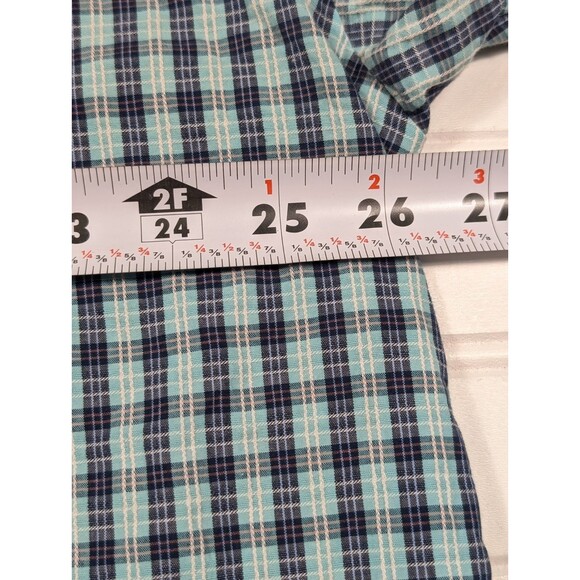 Wrangler George Straight Men's  3XLT Cowboy Cut Collection Blue Long Sleeve - Picture 5 of 6